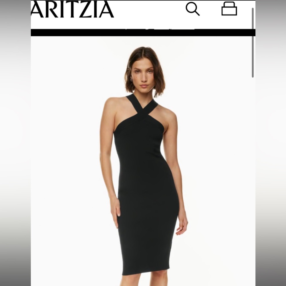 Aritiza Sculpt kint criss cross dress